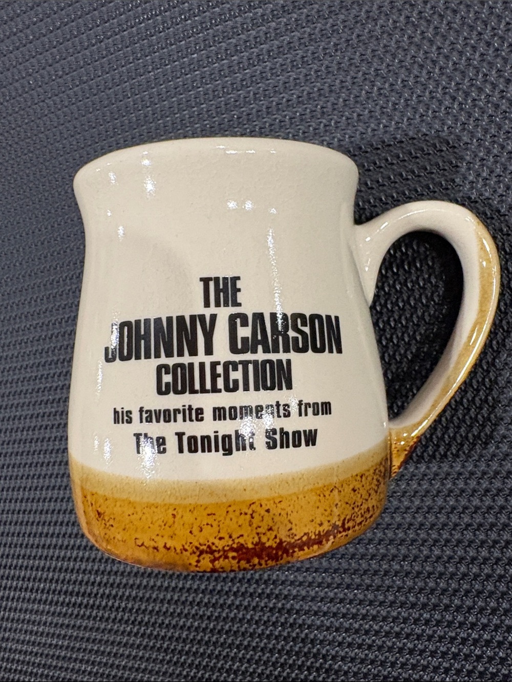 This is a Vintage Johnny Carson “The Tonight Show” mug.